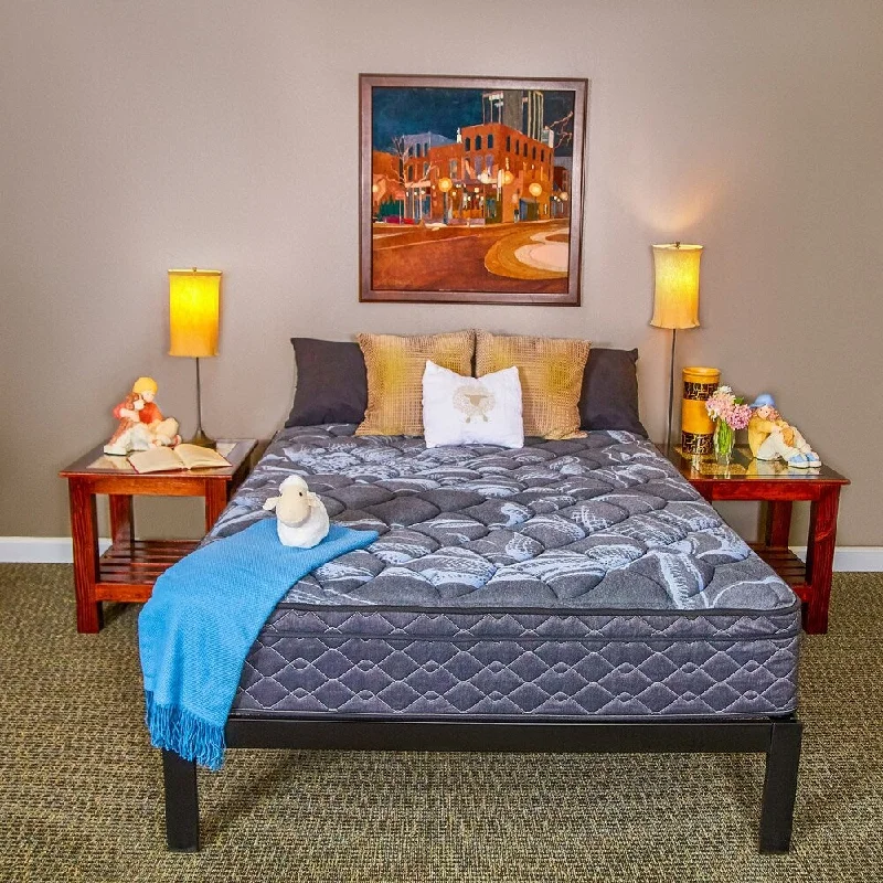Polyester - foam mattresses for budget - friendly optionsWolf Twilight Gel Memory Foam 11-inch Euro Top Innerspring Mattress and Platform Bed Set Polyester - foam mattresses for budget - friendly optionsWolf Twilight Gel Memory Foam 11-inch Euro Top Innerspring Mattress and Platform Bed Set