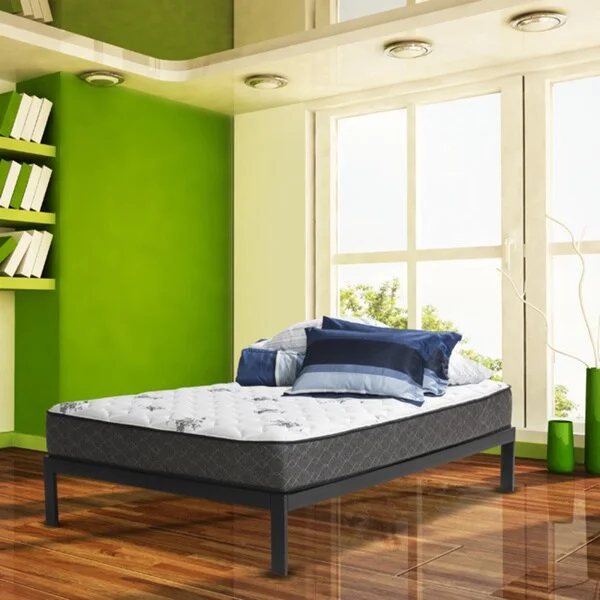Natural latex and organic cotton blend mattressesWolf Twilight Plush Twin-size Platform and Mattress Set Natural latex and organic cotton blend mattressesWolf Twilight Plush Twin-size Platform and Mattress Set